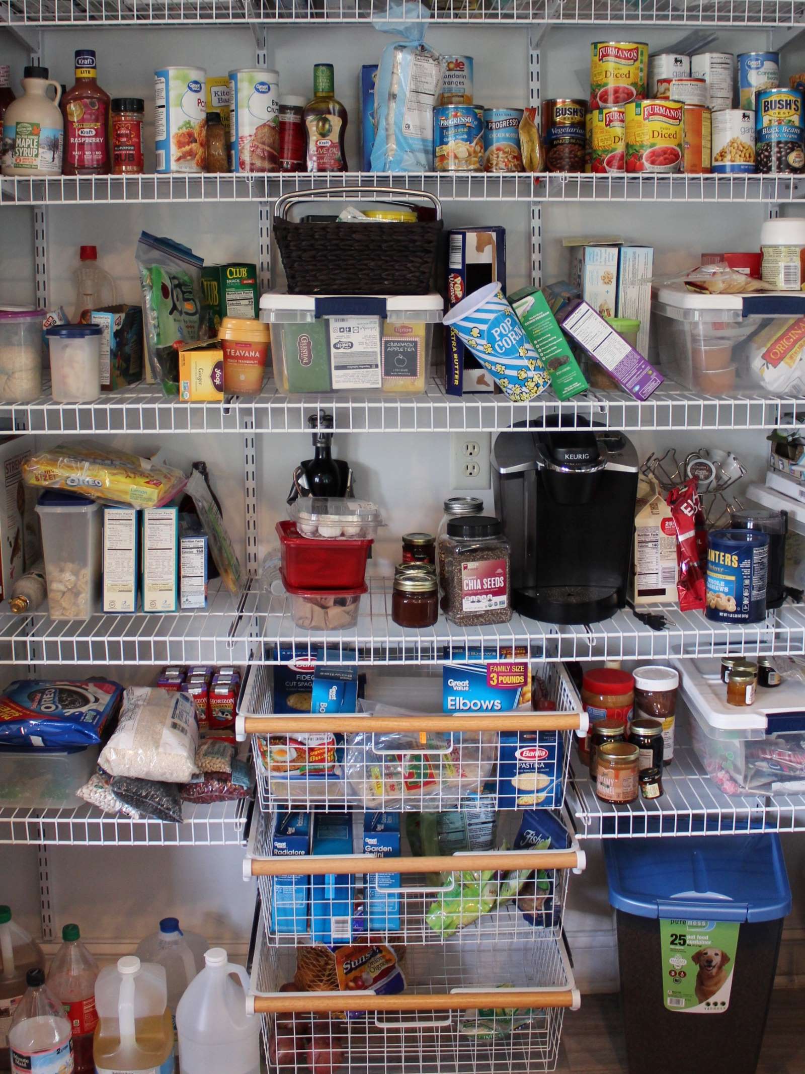 How to Organize a Pantry With Deep Shelves: So You Can Find Everything For  the Holidays - DIY Decor Mom
