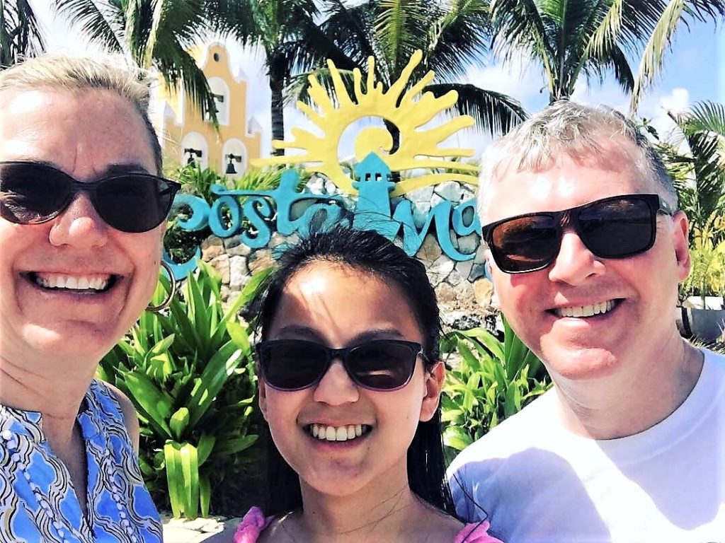 Selfie in Costa Maya