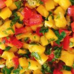 Mango Salsa is best in the summer when mangoes are in season.