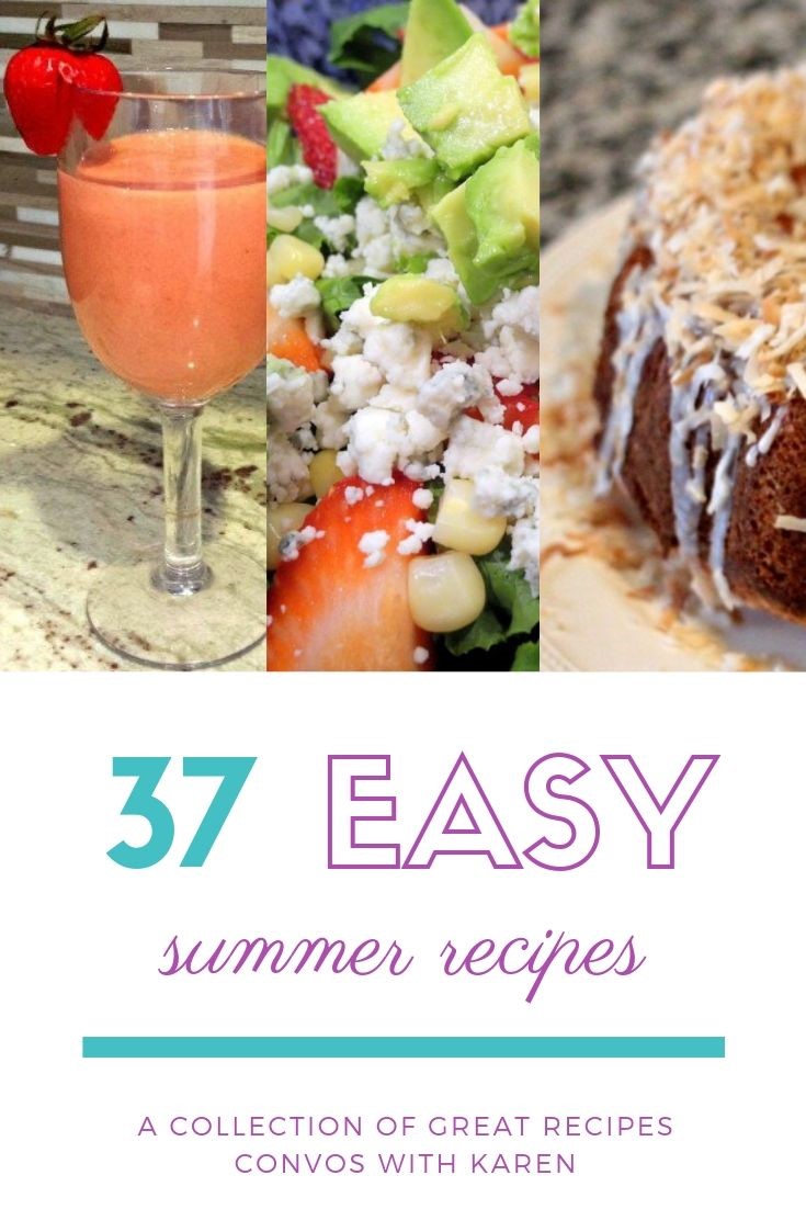 Easy summer recipes mean fresh flavors, quick prep and easy cleanup. For summer parties and holiday picnics, that's a hard combination to beat. Enjoy these 37 recipes from top bloggers, and then, enjoy the party too! #recipes #c2cgroup #summerrecipes #partyrecipes #summerparties #july4th #independenceday