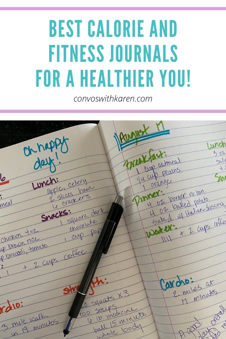 Best calorie tracker and exercise journals for better health - Convos