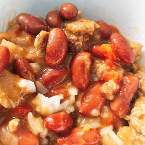 Red Beans and Rice with Sausage (So Easy!) - Maebells